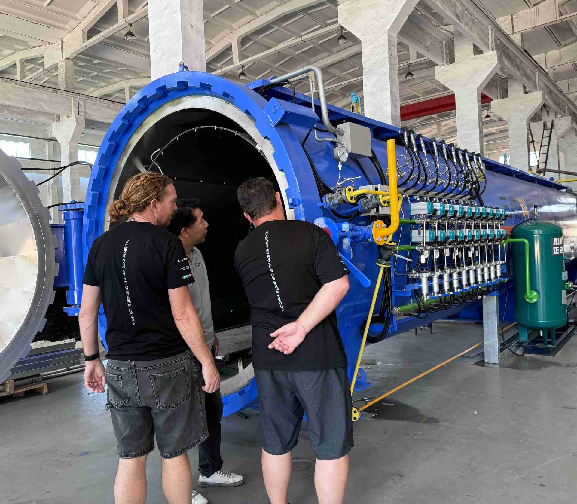 新西兰客户莅临常州三诺科技公司考察设备