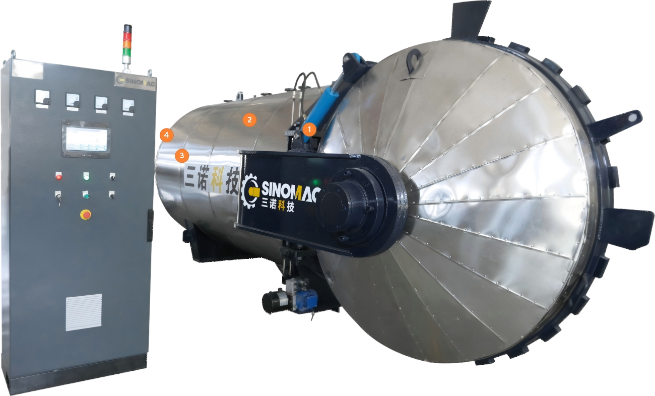 医疗废物处理蒸压釜