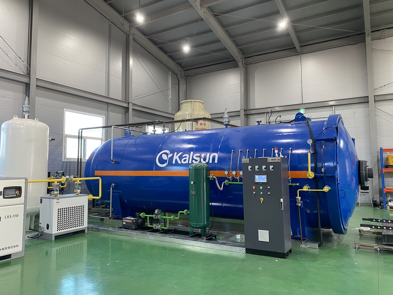 韩国Kalsun Co., Ltd.玻璃釜